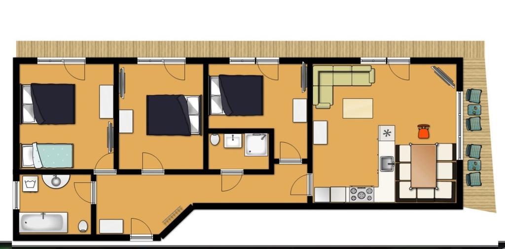 Appartement Kurz Top 1 Westendorf Pokoj fotografie